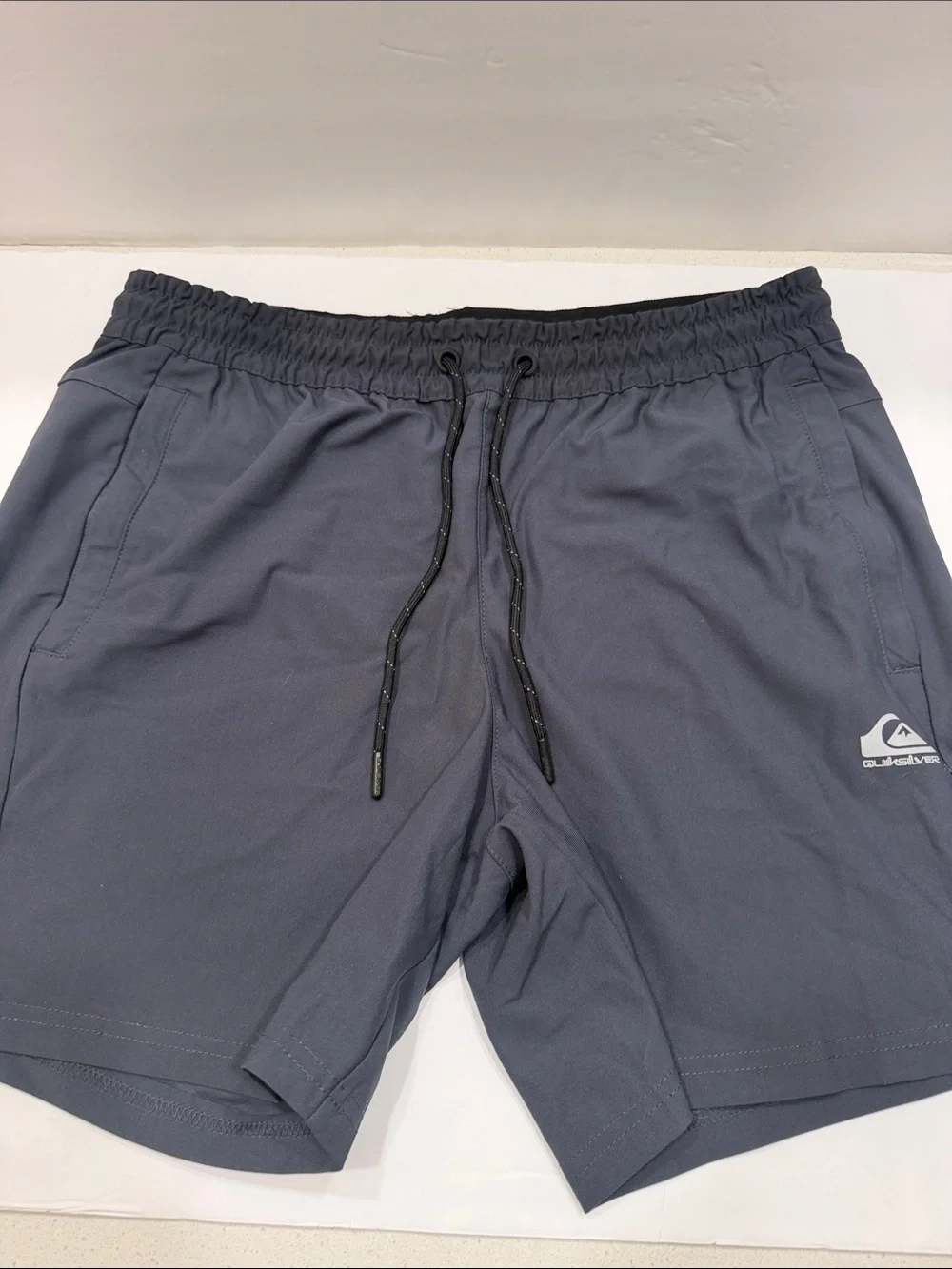 Quiksilver Men's Slate Gray Drawstring Swim Shorts